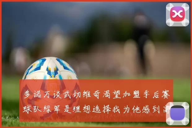 多诺万谈武切维奇渴望加盟季后赛球队绿军是理想选择我为他感到高兴