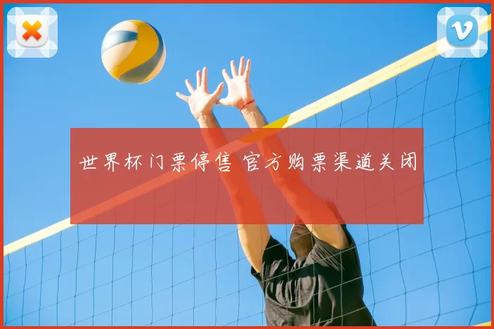 世界杯门票停售 官方购票渠道关闭
